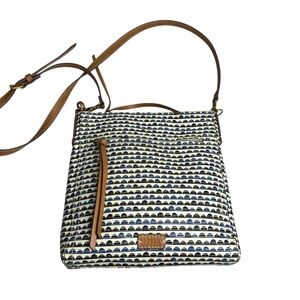 Fossil Emma East West Blue/Black Women's Crossbody Bag/ Purse